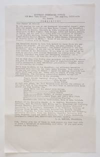cover of Southeast Interracial Council Newsletter