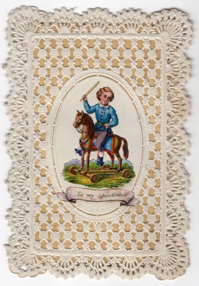 London: Meek & Son, 1860. Very good. Light dust soiling, damage to lower right-hand corner of lace p...