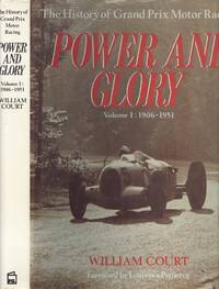 cover of Power And Glory - The History Of Grand Prix Motor Racing. Volume 1 only.