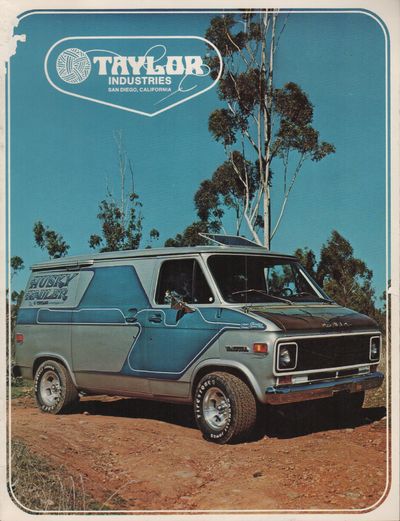 TAYLOR INDUSTRIES [Custom Van Parts Catalogue]