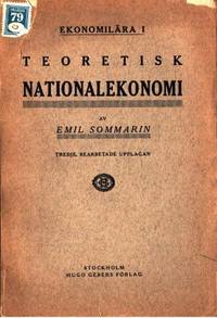 Teoretisk nationalekonomi.