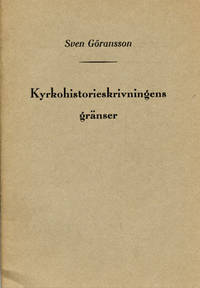 Kyrkohistorieskrivningens gränser.
