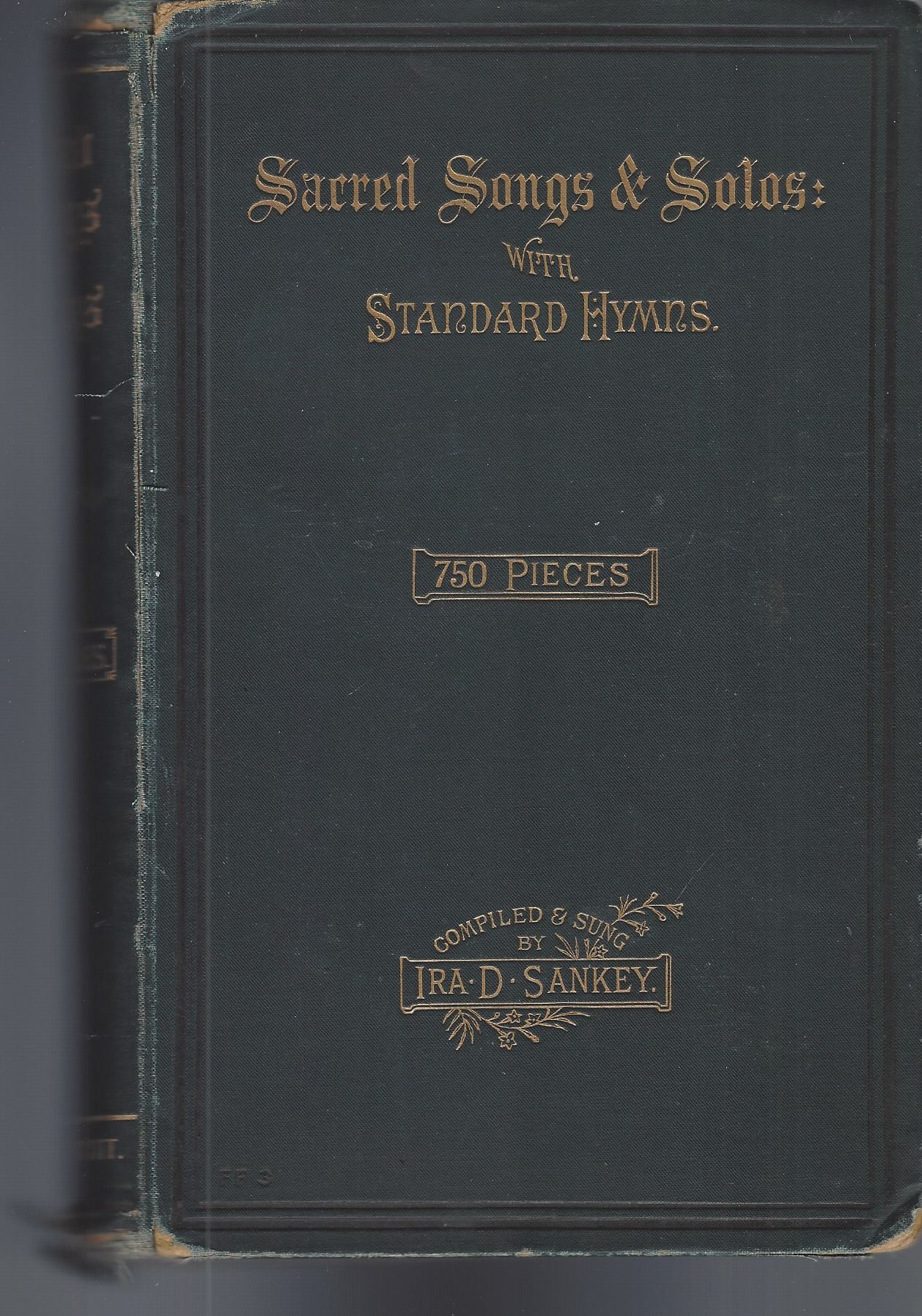 Sacred Songs & Solos With Standard Hymns, 750 Pieces by Sankey Ira D