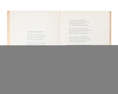 Pigesind. - [PRESENTATION-COPY OF DITLEVSEN'S DEBUT PUBLICATION] (photo 4)
