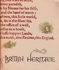 image of British Heritage: An Exhibition of Books Manuscripts & Iconography from the Collections at the University of Texas at Austin