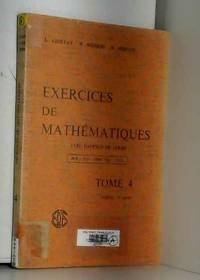 E. Azoulay,... M. Messeri, M. Serfati,... Exercices de mathÃ©matiques by Michel Serfati, Elie Azoulay et Maurice Messeri - 1969