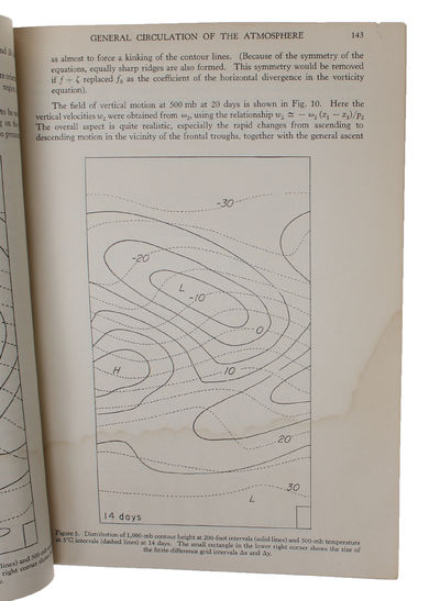 The general circulation of the atmosphere: a numerical experiment. [Extracted from: Quarterly Journal of the Royal Meteorological Society Vol. 82 No. 352, April 1956]. - [THE FIRST SUCCESFUL CLIMATE MODEL] (photo 2)