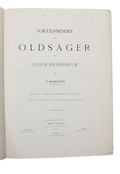 Fortidsminder og Oldsager fra Egnen om Broholm. (photo 3)