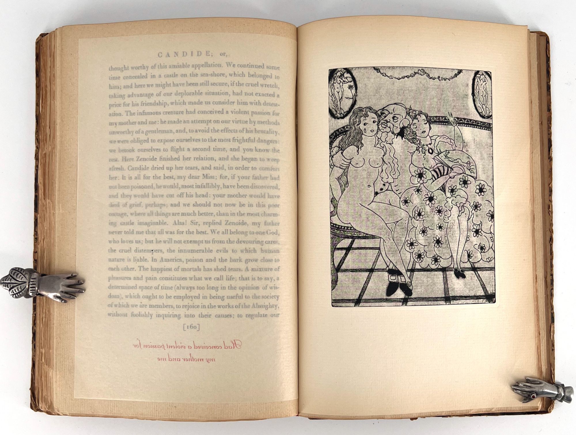 59番⭐️1937年 ヴォルテール 著 A.E.マルティ 挿絵『CANDIDE』 希少 美品 カンディード CANDIDE 1937年 A E マルティ 挿絵