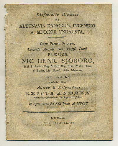 Dissertatio historica de Altenavia danorum,…
