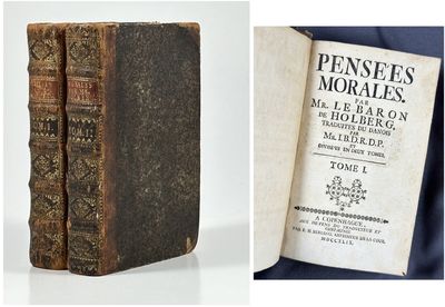 Pensées Morales. Traduites du Danois par Mr.…