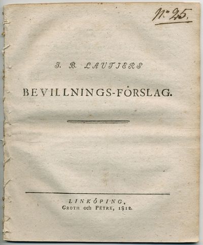 Bevillnings-förslag.