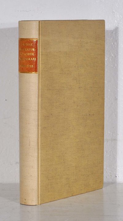 Svensk litteraturhistorisk bibliografi 1900-1935.…