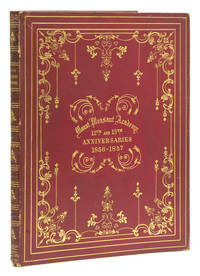 Twelfth Anniversary Mount Pleasant Academy. Feburary 22, 1856. BOUND WITH: Thirteenth Anniversary Mount Pleasant Academy. Feburary 22, 1857