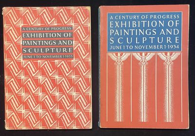 Catalogue of a Century of Progress: Exhibition of Paintings and Sculpture 1933 (and) 1934 (2 volumes)