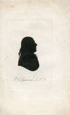 Engraved Portrait in silhouette