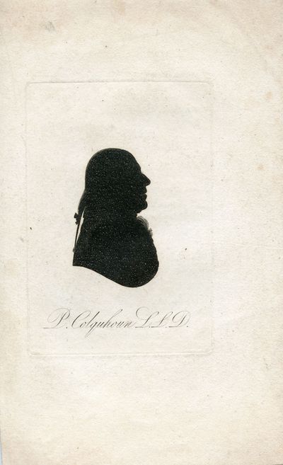 Engraved Portrait in silhouette