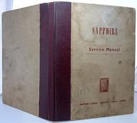 Sapphire Service Manual de Armstrong Siddeley Motors Limited - 1958