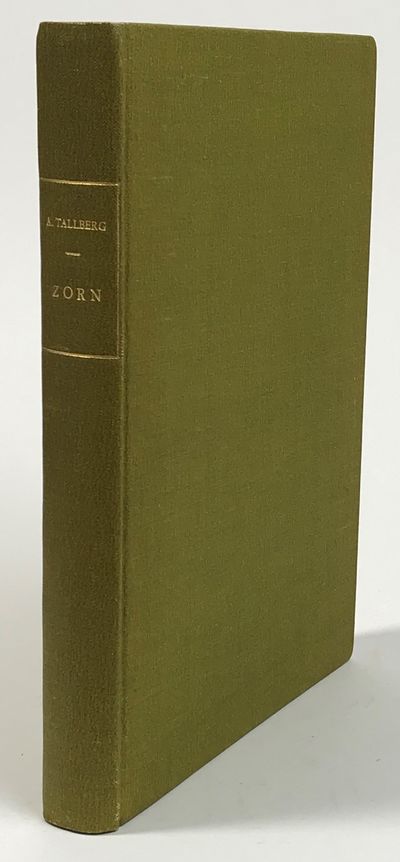 Zorn. Hans barndom, ungdom och studieår 1860-81.…