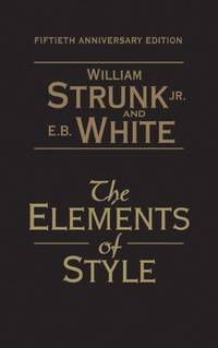 The Elements of Style: 50th Anniversary Edition