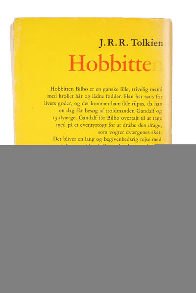 Hobbitten eller Ud og hjem igen. Illustreret af forfatteren på dansk ved Ida Nyrop Ludvigsen.   - [THE FIRST DANISH TRANSLATION OF THE HOBBIT] (photo 2)
