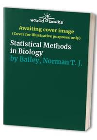 Statistical Methods in Biology