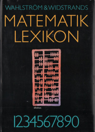 WAHLSTRÖM & WIDSTRANDS MATEMATIKLEXIKON.