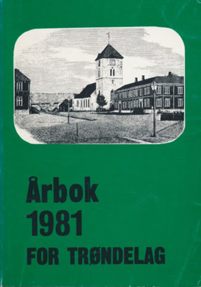 ÅRBOK FOR TRØNDELAG.