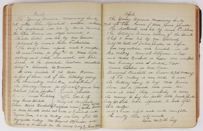 [Manuscript Notebook Recording the...; (photo 1)