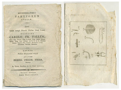 Monographia Tanyporum Sveciæ. A.a.