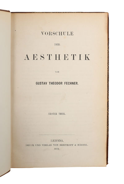 Vorschule der Aesthetik. 2 Teile. (photo 2)