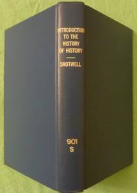 cover of An Introduction to the History of History