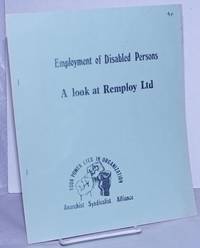 image of Employment of Disabled Persons: A look at Remploy Ltd