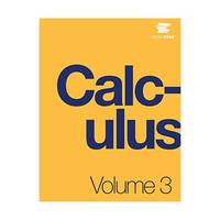 Calculus Volume 3 by OpenStax (Official Print Version, paperback, full color)