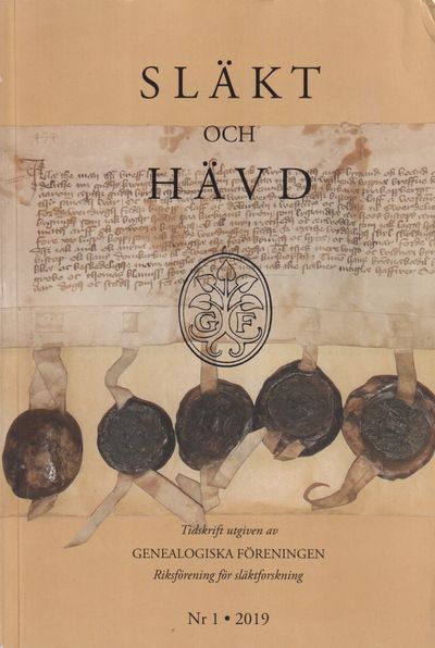 Släkt och Hävd 2019:1-4.