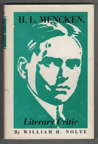 cover of H. L. Mencken Literary Critic.