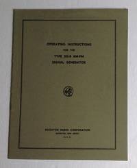 Operating Instructions for the Type 202-B AM-FM Signal Generator.