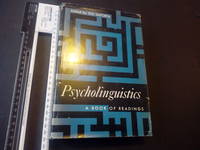 Psycholinguistics. A Book of Readings by Saporta, Sol - 1961