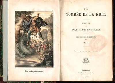 A la tombée de la nuit.