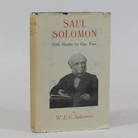 cover of Saul Solomon. The Member for Cape Town