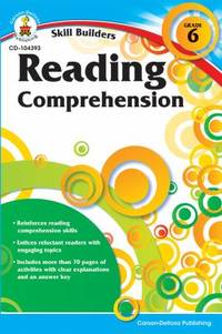 Carson Dellosa | Skill Builders Reading Comprehension Workbook | 6th Grade, 80pgs