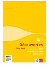 Découvertes 4, Série jaune, kompetenzorientierte Klassenarbeiten KOMPLETT mit 2 CD-ROMs Klett Verlag Stuttgart Decouvertes 4 Serie jaune, kompetenzorientierte Klassenarbeiten Französisch Francais French français Schulbücher Schulbuch