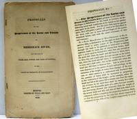 image of PROPOSALS BY THE PROPRIETORS OF THE LOCKS AND CANALS ON MERRIMACK RIVER, FOR THE SALE OF THEIR MILL POWER AND LAND AT LOWELL, IN THE COUNTY OF MIDDLESEX, IN MASSACHUSETTS " Deed of Indenture"
