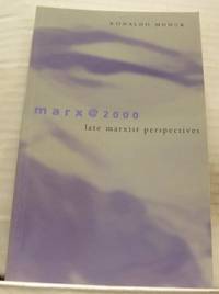 Marx@2000. Late Marxist Perspectives.