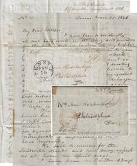 1836 – Two letters from an important naval surgeon describing his return voyage from a...
