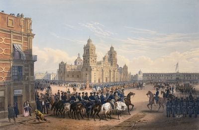 New York; Philadelphia: D. Appleton; George S. Appleton, 1851. Hand colored print (1), matted and fr...