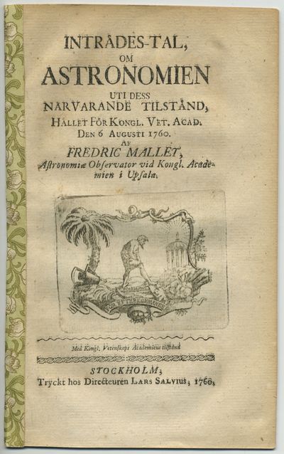 Inträdes-tal, om astronomien uti dess närvarande…