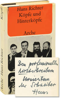 Kopfe und Hinterkopfe [Heads and Numbskulls] (First German Edition, association copy inscribed by Hans Richter to his daughter)