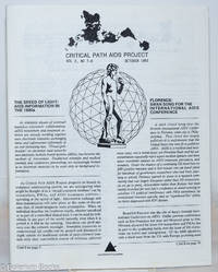 image of Critical Path AIDS Project: vol. 2, #7 & 8, October, 1991: The Speed of Light: AIDS information in the 1990s