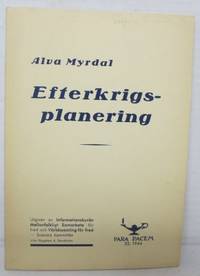 Efterkrigsplanering.